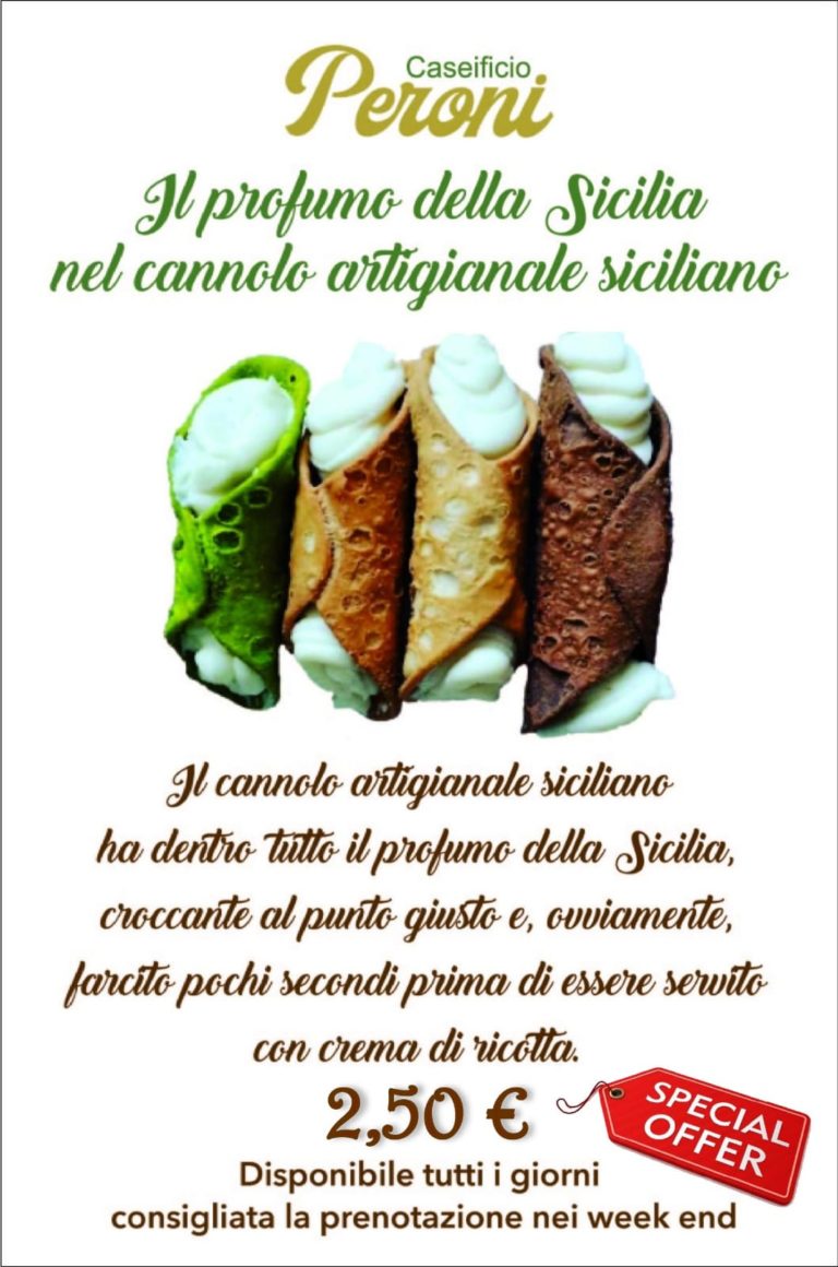 Cannoli Siciliani Peroni